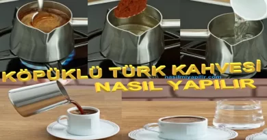 Köpüklü Türk Kahvesi Nasıl Yapılır?