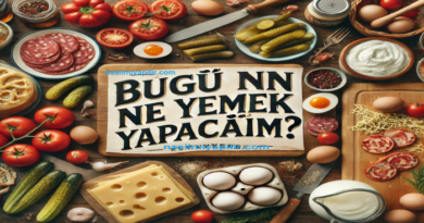 Bugün Ne Yemek Yapacağım Sorusuna Yapay Zeka Çözümü!