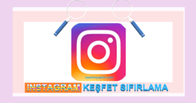 Instagram Keşfet Geçmişi Sıfırlama ve Silme Nasıl Yapılır?