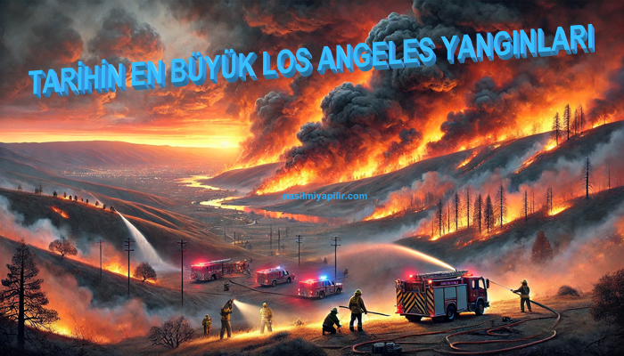 Tarihin En Büyük Los Angeles Yangıları