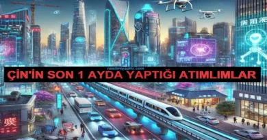 Çin'in Son Bir Ayda Yaptığı Atılımlar ve Projeler!