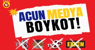 Galatasaray Taraftarı TV8 ve Acun Medya'yı Boykot Ediyor!