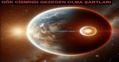 Gök Cisminin Gezegen Olma Şartları ve Kriterleri Nelerdir?