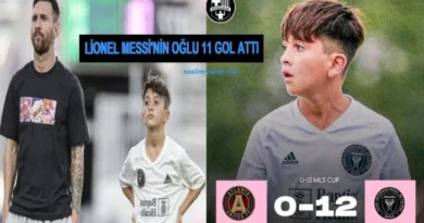 Lionel Messi'nin Oğlu Thiago Messi Bir Maçta 11 Gol Attı!