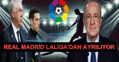 Real Madrid LaLiga'dan Ayrılıyor! İspanya Korku İçinde!